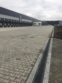 FASERFIX BIG BL latakai "LIDL" logistikos centre, Grodkovas, Lenkija