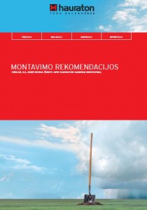 Montavimo rekomendacijos